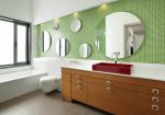 现代化新房卫生间墙砖设计