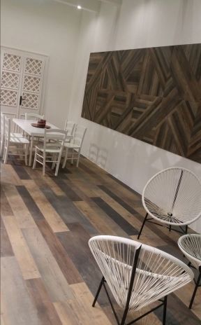 室内现代风格设计实木地板贴图