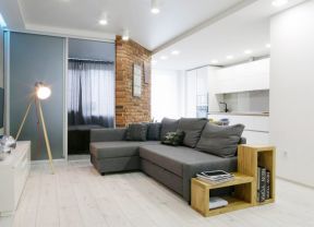 小型客厅 单身公寓设计效果图