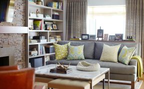 现代家居客厅 小户型客厅沙发图片