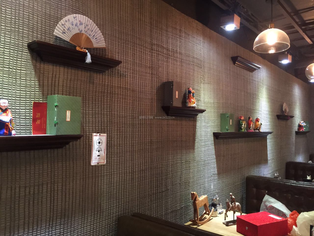 酒店餐厅墙面装饰设计装修效果图片