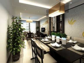 兩室兩廳現(xiàn)代簡約 小型餐廳設(shè)計效果圖