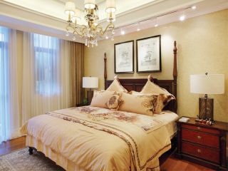 家居卧室古典床装修效果图片