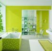 现代北欧风格家庭浴室装修效果图
