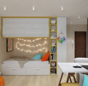 15平米现代小卧室装修-每日推荐