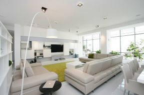 現(xiàn)代簡(jiǎn)約家具  大客廳電視墻裝修效果圖