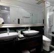 中式厕所大理石台面装修效果图片