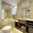 现代简约中式风格室内厕所设计