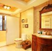 中式风格厕所实木家具图片