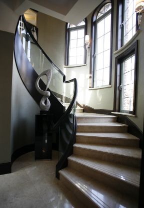 别墅楼梯设计 现代简约风格室内设计