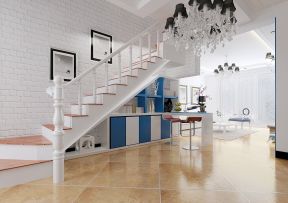 复式楼阁楼楼梯室内装饰设计效果图