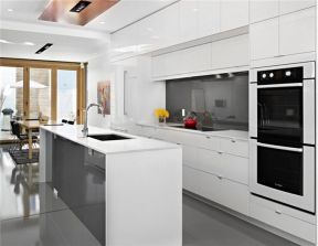现代厨房隔断图片 现代别墅设计效果图