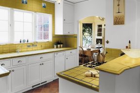 欧式小户型厨房 室内装饰设计效果图
