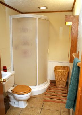 20平方卫生间 卫生间淋浴隔断装修效果图片