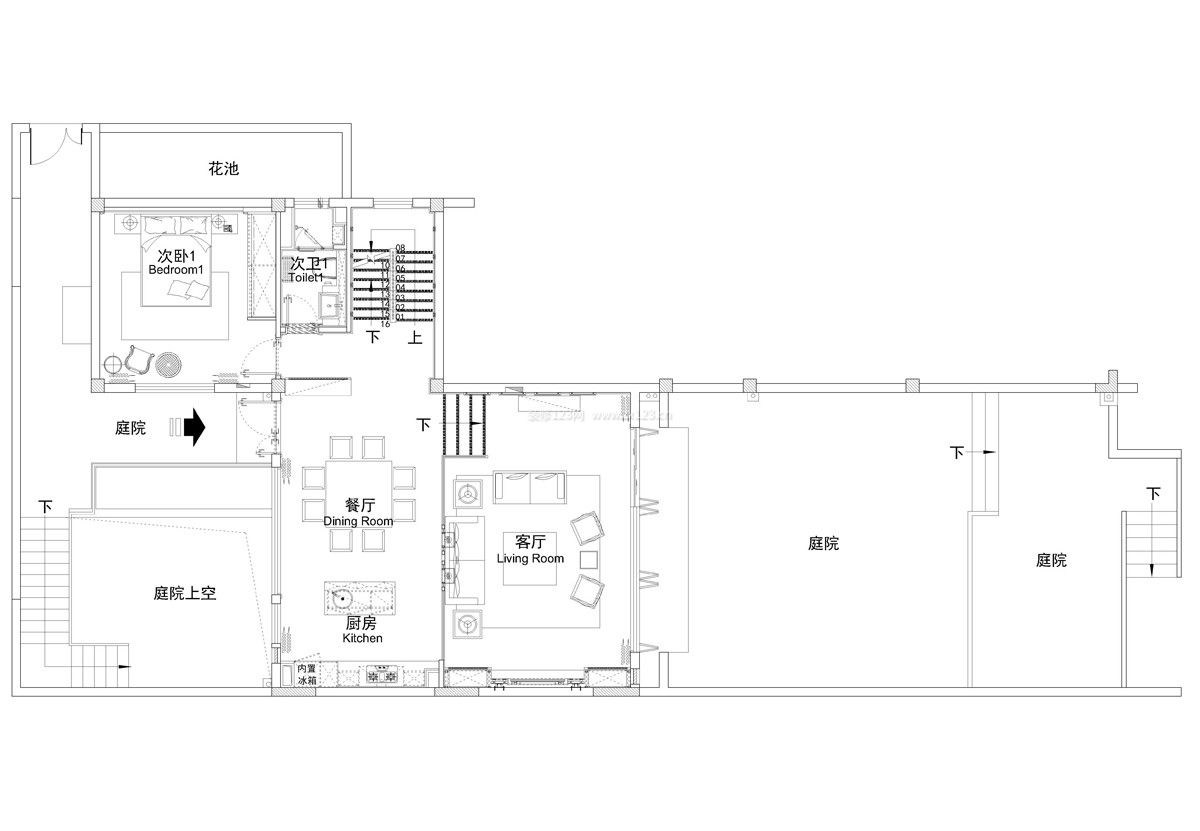 農(nóng)村自建小洋樓房戶型圖大全