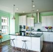 现代家居装修厨房橱柜颜色搭配