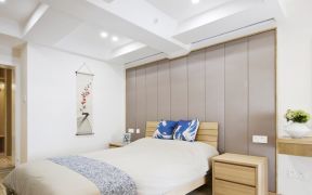 家裝臥室背景墻 簡約背景圖片