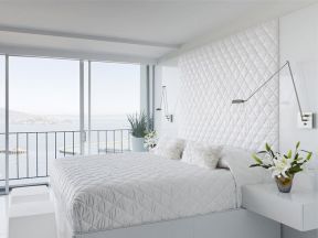 家装卧室背景墙 现代欧式混搭风格