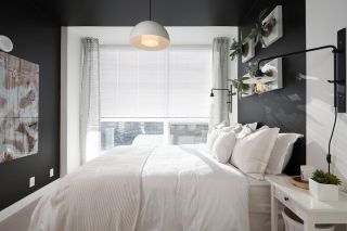 50平米小户型卧室窗帘设计效果图