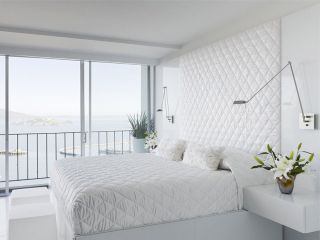 现代欧式混搭风格家装卧室背景墙图