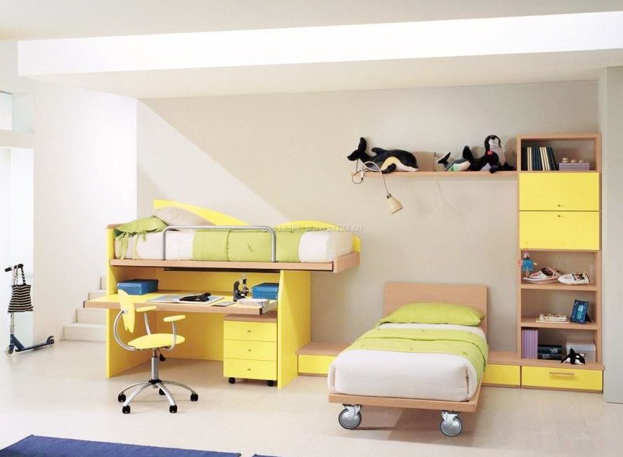 10平米儿童卧室设计效果图