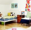 10平米儿童卧室铁艺床装修效果图片