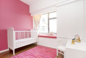 10平米儿童卧室 粉色儿童房图片
