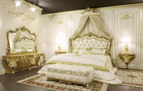 欧式卧室梳妆台 欧式古典卧室设计
