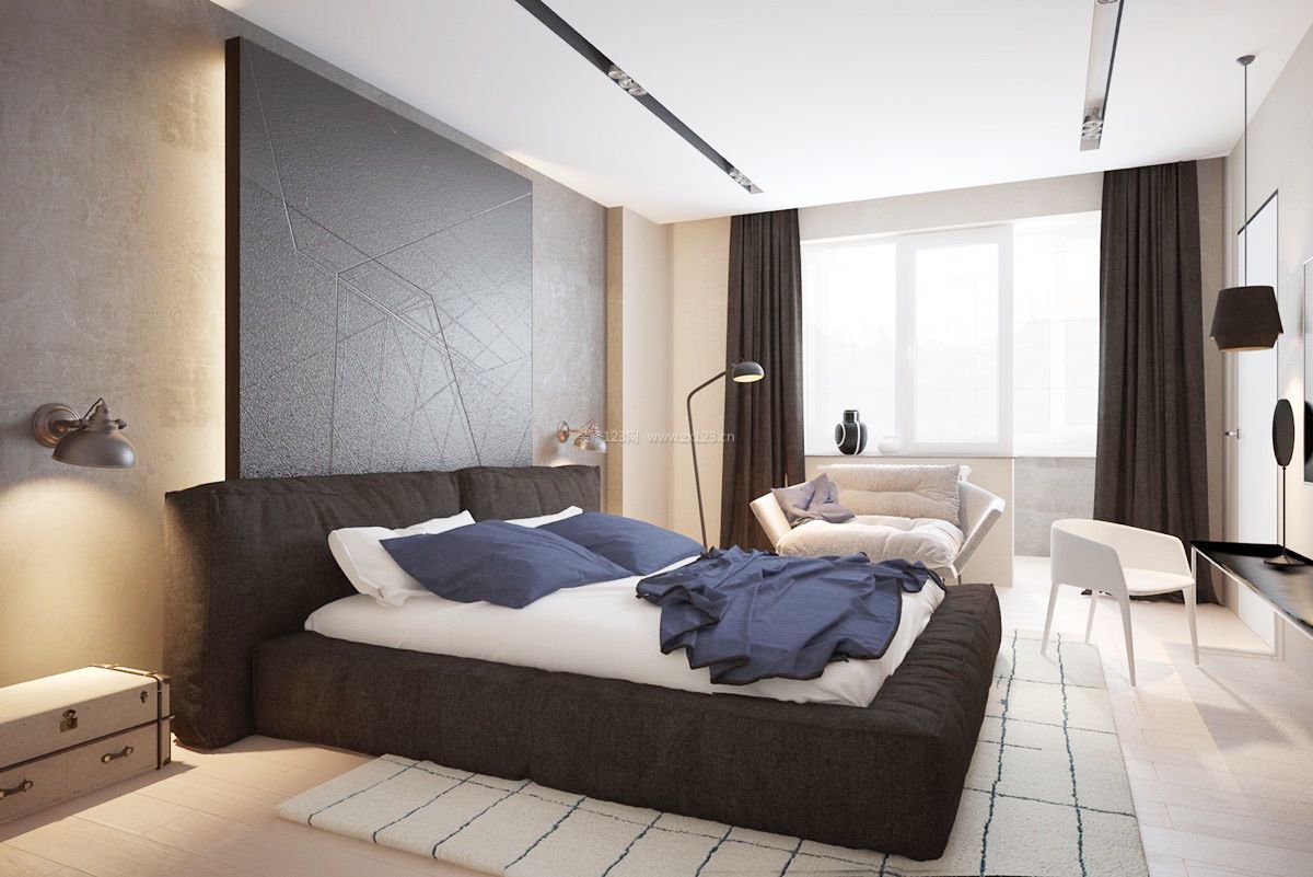 简约现代风格家居卧室装修效果图大全2023图片