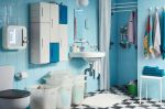 小户型室内设计蓝色卫生间效果图