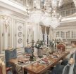 古典豪华餐厅家具装修效果图