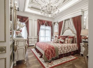  法式古典卧室家具装修效果图