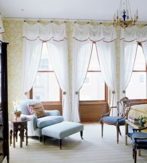 家居风水卧室窗帘设计欣赏