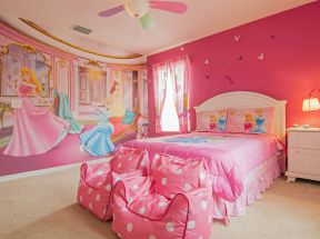 女孩子卧室装修效果图 卧室墙面装饰