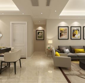100平米的房子最美的三室两厅设计装修效果图-每日推荐