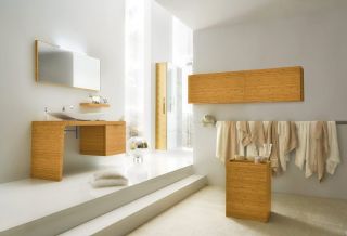 四室两厅现代简约房屋卫生间效果图