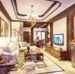 中式古典客厅家具装修效果图大全2023 