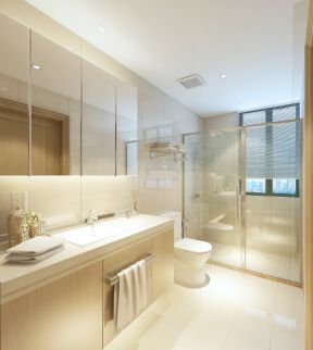 时尚现代家装整体淋浴房装修效果图片