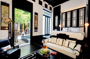 古典现代风格 客厅沙发颜色搭配