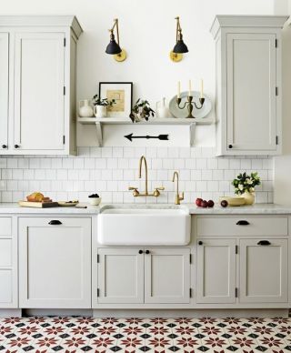 背景墙瓷砖厨房室内设计简约风格