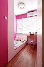 家居粉色儿童房间卧室装修效果图大全2023图片 