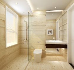 现代简约风格4平米卫生间效果图