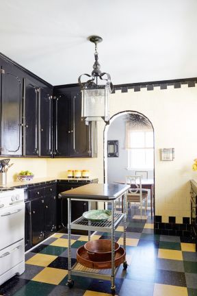 小厨房装修效果图大全2020图片 美式古典风格