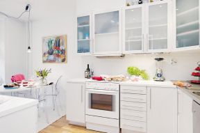 小厨房装修效果图大全2020图片 白色小厨房