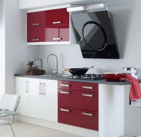 小厨房柜子颜色装修效果图大全2021图片 -每日推荐