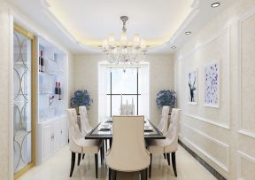 簡歐裝修效果圖大全2020圖片 歐式餐桌椅