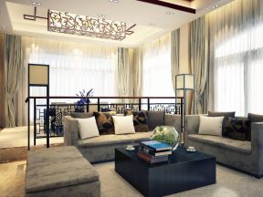 新中式风格装饰元素客厅家具图片