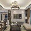 新中式家庭客厅装修效果图大全2023图片