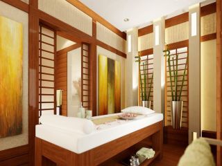 小型东南亚风格洗浴spa装修