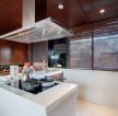 东南亚风格别墅开放式厨房隔断设计图